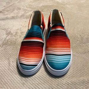 Southwestern Slip On Slides